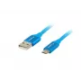 LANBERG KÁBEL USB 2.0 MICRO-B (M) - A (M) 1,8M QC