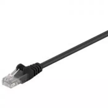 Sieťový kábel Goobay RJ-45 Cat 6 1,5 m čierny