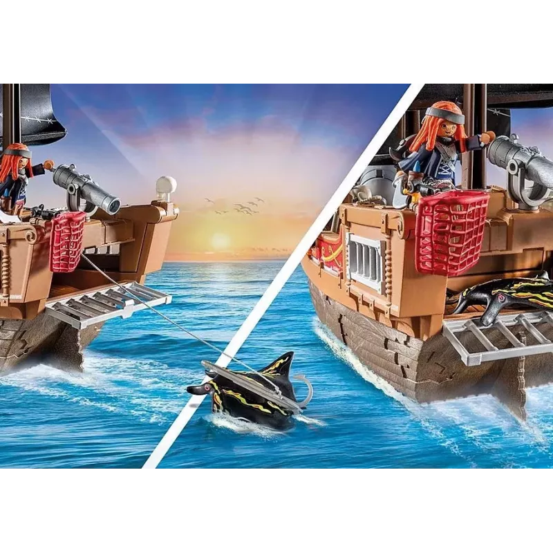Playmobil pirátska hracia sada 71530 viacfarebná plast 4-10 rokov