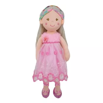 TULILO handrová bábika Kornelia 50 cm – mäkká handrová hračka, výška 50 cm