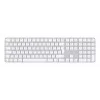Apple Magic Keyboard s Touch ID a numerickou klávesnicou, UK English, biela (MXK73B/A)