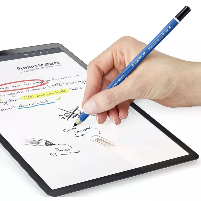 Staedtler Mars Lumograph Digital Classic digitálne pero, modré