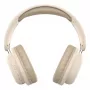 Defender FreeMotion B640 bezdrôtové slúchadlá na uši, Bluetooth 5.3, USB-C, AUX 3,5 mm, 20–20000 Hz, 105 dB, béžové