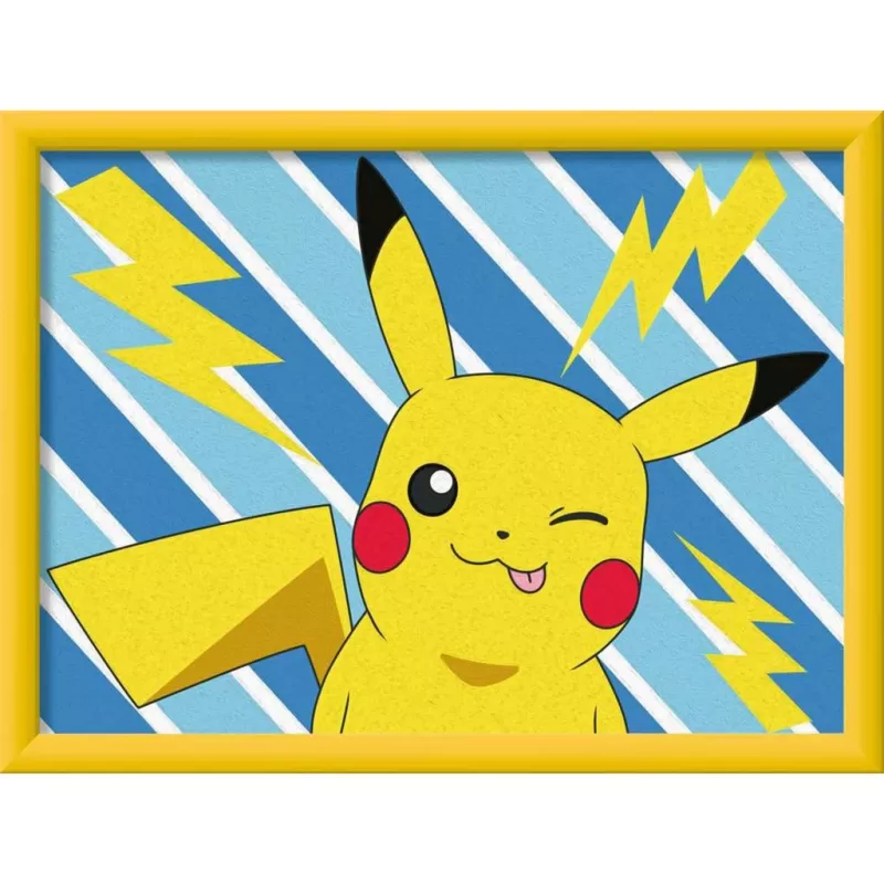 Maliarska sada Ravensburger CreArt — Frecher Pikachu (model 25557) maľovanie podľa čísel
