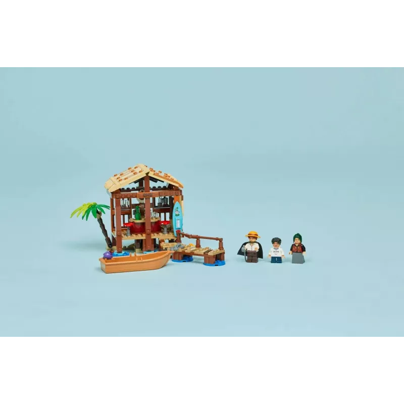 LEGO stavebnica One Piece 75636 chatrč veterného mlyna, 299 dielov, 3 minifigúrky, 8+ rokov