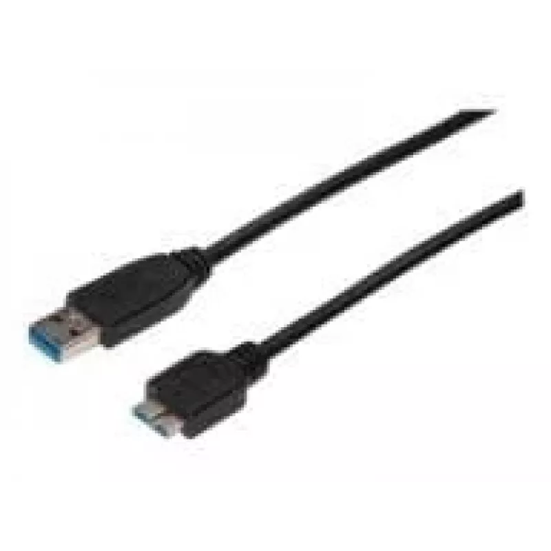 ASSMANN SuperSpeed USB 3.0 kábel, USB-A samec na Micro-USB-B samec, Cu AWG 28, 2-násobne tienený, dĺžka 1,0 m (AK-300116-010-S)