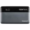 Powerbank INTENSO 7350050 — 20000 mAh, 1× USB-A + 2× USB-C, 100 W celkový výstupný výkon, čierna/sivá