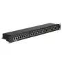 VALUE patch panel Cat.5e 24 portov STP čierny