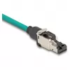 DeLOCK 86016 drôtový spoj RJ45/LSA čierna strieborná konektor samec