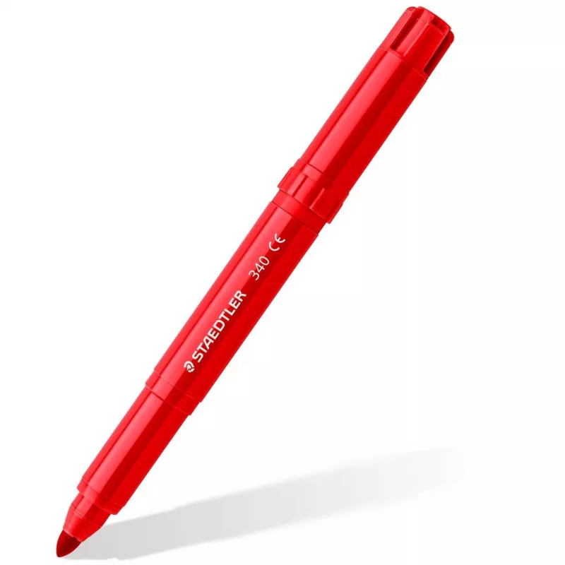 Fixka Staedtler Noris Jumbo balenie 6 ks umývateľná netoxická — široký hrot, fixky bezpečné pre deti