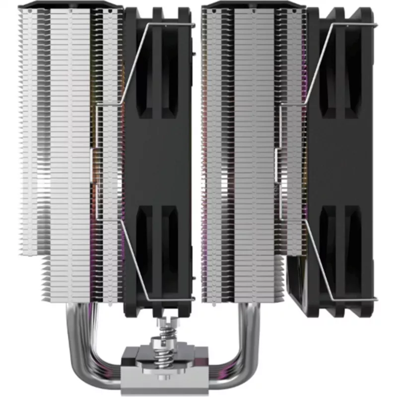 CPU chladič Silentware Titan RGB Dual-Tower so 6 heatpipe a 2×120 mm PWM A-RGB ventilátormi