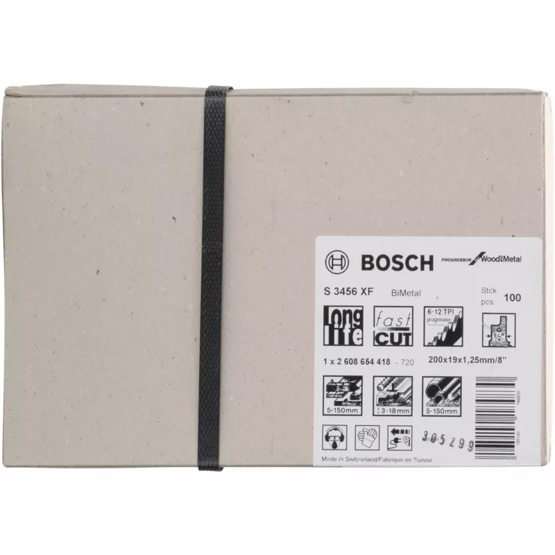 Čepeľ do šablónovej píly Bosch S 3456 XF bimetal 20 cm 1 ks