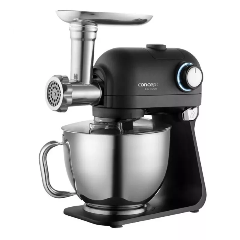 Stolový mixér Concept RM8000 - 1200 W kuchynský robot, čierny