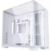 Lian Li O11 Vision Compact - biela + 3x UNI FAN SL-INF 120 ARGB Reverse Blade ventilátor - 120 mm + HydroShift II LCD-S 360TL AiO kvapalinové chladenie, 360 mm