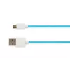 USB 2.0 kábel IBOX IKUMD3A — USB A na Micro-USB B, 1 m, modrý