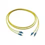 Optický duplexný patch kábel jednovidový, LC / LC, 9/125, dĺžka: 3m, Good Connections® (LW-903LC)