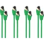 Sieťový kábel ShiverPeaks SC08-41033-4 Cat8.1 F/FTP (FFTP) 2 m RJ-45 pozlátené kontakty, zelený