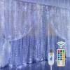 LED záves Extralink KURTYNA LED 3x3 s diaľkovým ovládačom (model EX.73172)