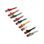 Patch kábel RJ45 – CAT6 250 MHz – 7,5 m čierny – S-STP (S/FTP) – TPE/LSZH (Superflex) – Synergy 21 –