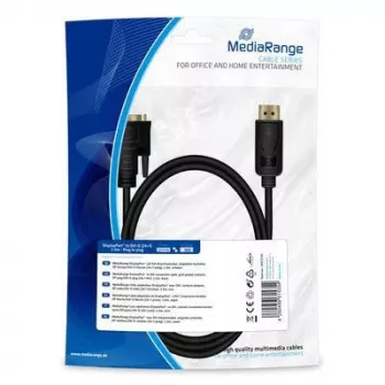 Videokábel adaptér MediaRange MRCS199 2m DisplayPort DVI čierny