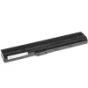 Batéria Green Cell AS02 pre ASUS K52 séria — Li-Ion 4400 mAh, 11,1 V, 6 článkov, čierna