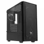 PC skriňa SAVIO Noctis Flow — Cube Mini-ITX/Micro-ATX/ATX, 3x120 mm vpredu, 1x120 mm vzadu, 2x3,5