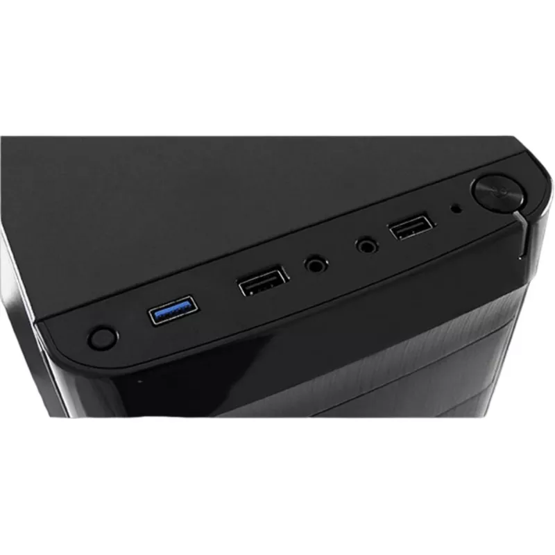 PC skriňa LC-Power 7034B Midi-Tower čierna