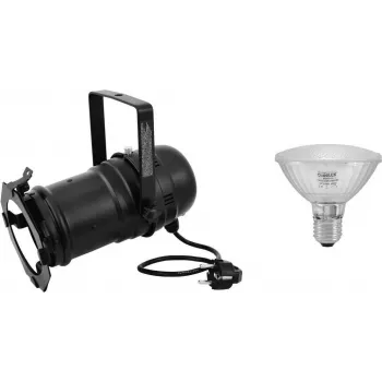 Spot PAR-30 EUROLITE 20000286 11W LED 6500K lampa pre pódiové a akcentové osvetlenie