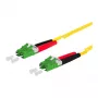 METZ CONNECT OpDAT patch kábel LC-D APC/LC-D APC OS2 3,0 m – kábel