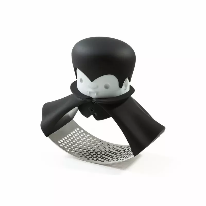 Stolný lis na cesnak Ototo Design Rockula plast nerezová oceľ čierna biela