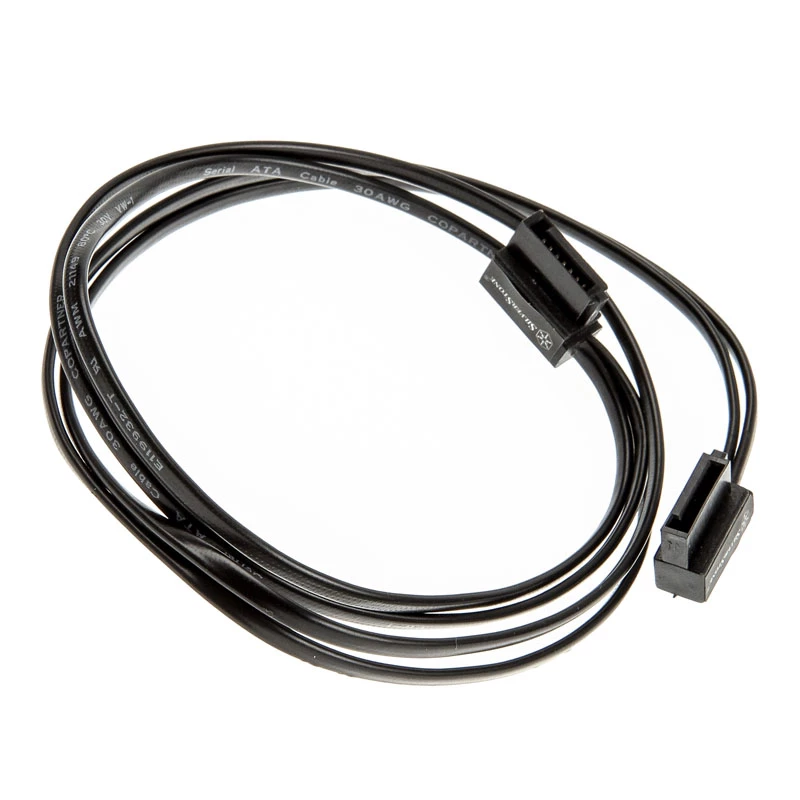 SilverStone SST-CP11B super nízky SATA kábel - 50 cm, čierny