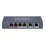 Managed switch Hikvision DS-3E1106HP-EI 6 portov PoE Fast Ethernet