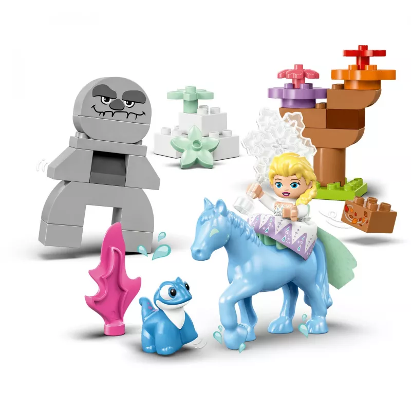 LEGO DUPLO hracia sada 10418 — Disney Elsa a Bruni v zakliatom lese, 31 dielov, 2+ roky