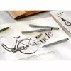 Fineliner Faber-Castell 166008 čierny 8 kusov