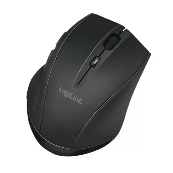 Logilink bezdrôtová myš BT5.0, ergonomická, čierna