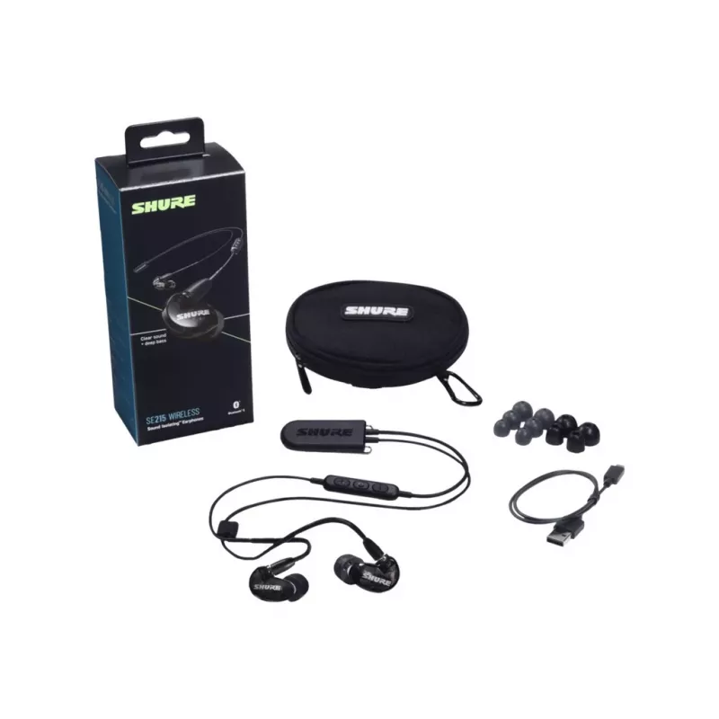 Shure SE215 slúchadlá, čierna | Shure