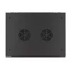 Lanberg WF01-6404-23B rack rozvádzač 4U nástenný čierny