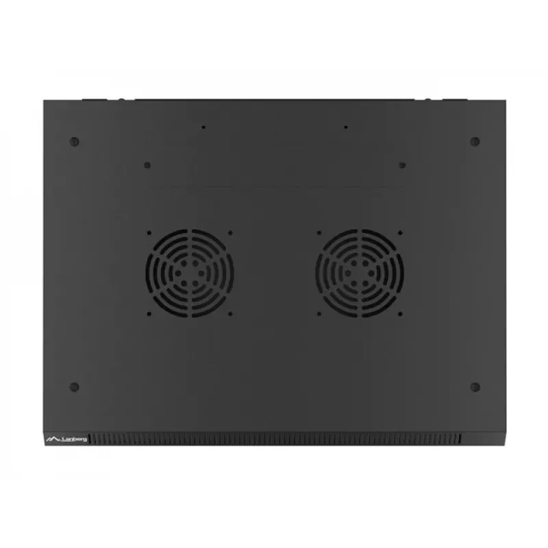 Lanberg WF01-6404-23B rack rozvádzač 4U nástenný čierny