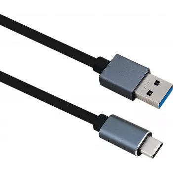 USB Type-A na Type-C dátový kábel helos 288361, USB 3.1, dĺžka 2,0 m