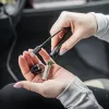 Baterka Ledlenser P3R čierna — nabíjateľná kompaktná LED kľúčenka