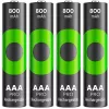 Batérie R03/AAA NI-MH 800mAh blister 4 ks PRO