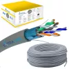 Sieťový kábel Extralink Twisted-Pair CAT5E FTP interiér 305M sivý