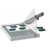 Leitz Precision Home Office rezačka papiera A4, 10 listov, manuálne upnutie, nehrdzavejúca oceľ, A4, 80 g/m², antracitová