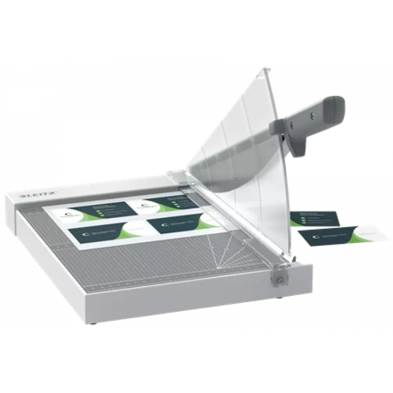 Leitz Precision Home Office rezačka papiera A4, 10 listov, manuálne upnutie, nehrdzavejúca oceľ, A4, 80 g/m², antracitová