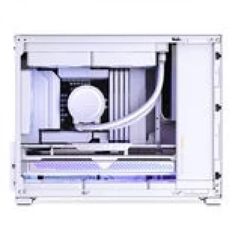 Jonsbo D32 STD PC skriňa + TRYX PANORAMA SE kompletné kvapalinové chladenie, ARGB - 240 mm, biela
