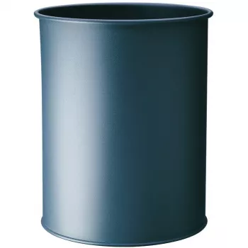 DURABLE odpadkový kôš kovový okrúhly 15 litrov antracit