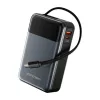 Prenosná powerbanka Vention FHYB0 20000mAh 65W, 2× USB-C, 1× USB-A, čierna
