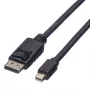 Roline DisplayPort kábel, DP ST - Mini DP ST, čierny, 1,5 m (11.04.5638)