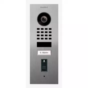 DoorBird IP video vrátnik D1101FV Fingerpr. ušľachtilá oceľ V2A (423872172)