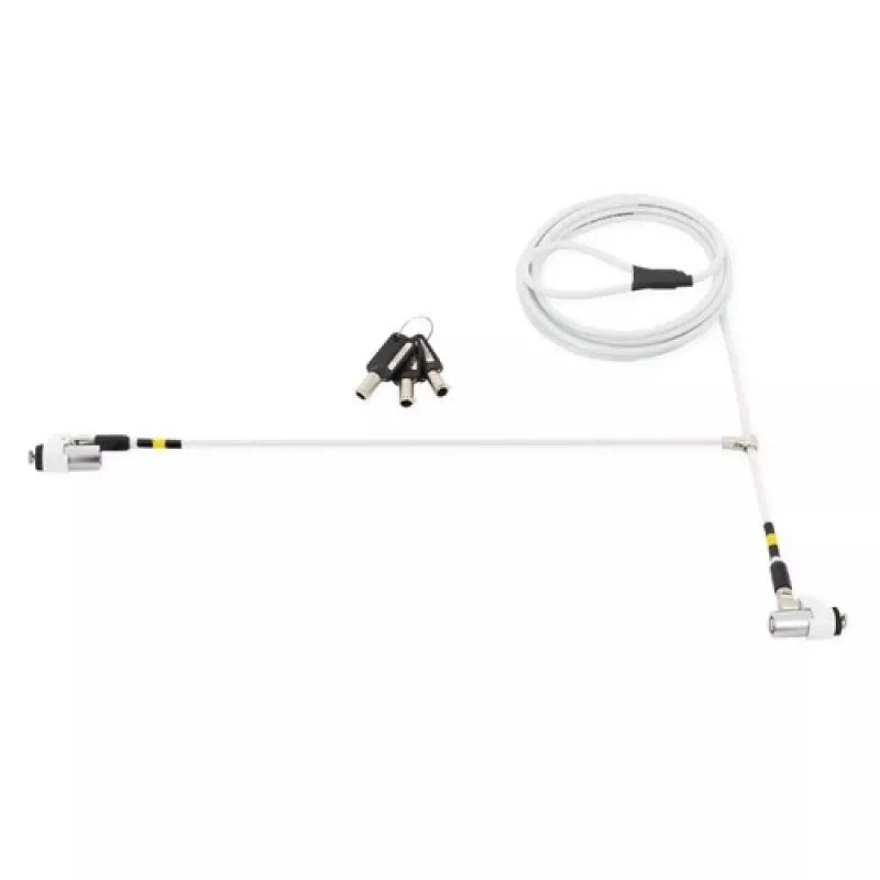 Mobilis slim Twin Rotating - bezpečnostný káblový zámok - 1,8 m